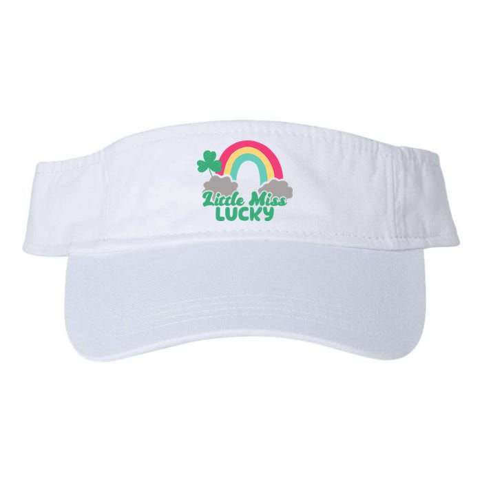 Little Miss Lucky Rainbow St Patrick's Day Visor