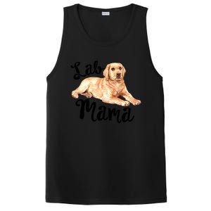 Lab Mama Labrador Retriever Dog Mom Rescue Mothers Day Gift PosiCharge Competitor Tank