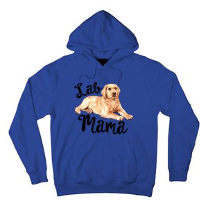 Lab Mama Labrador Retriever Dog Mom Rescue Mothers Day Gift Hoodie