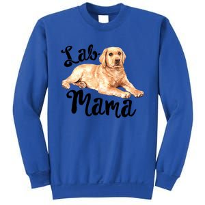 Lab Mama Labrador Retriever Dog Mom Rescue Mothers Day Gift Sweatshirt