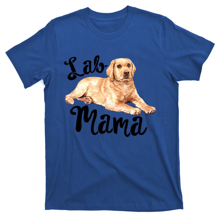 Lab Mama Labrador Retriever Dog Mom Rescue Mothers Day Gift T-Shirt