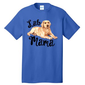 Lab Mama Labrador Retriever Dog Mom Rescue Mothers Day Gift Tall T-Shirt