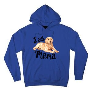 Lab Mama Labrador Retriever Dog Mom Rescue Mothers Day Gift Tall Hoodie