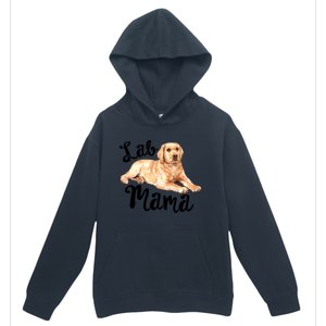 Lab Mama Labrador Retriever Dog Mom Rescue Mothers Day Gift Urban Pullover Hoodie