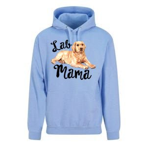 Lab Mama Labrador Retriever Dog Mom Rescue Mothers Day Gift Unisex Surf Hoodie