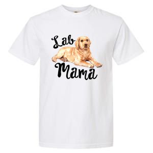 Lab Mama Labrador Retriever Dog Mom Rescue Mothers Day Gift Garment-Dyed Heavyweight T-Shirt