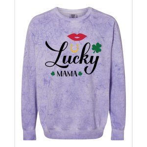 Lucky Mama Colorblast Crewneck Sweatshirt