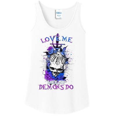 Love Me Like My Demons Do Love Occult Ladies Essential Tank