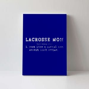 Lacrosse Mom Lax Retro Definition Laxer Mother Canvas