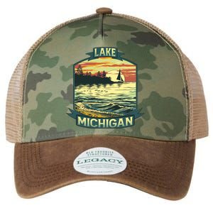 Lake Michigan Legacy Tie Dye Trucker Hat