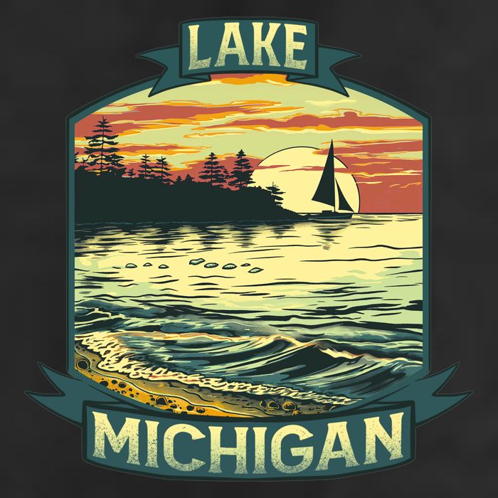 Lake Michigan Adult Drive Performance Visor