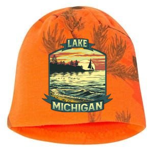 Lake Michigan Kati - Camo Knit Beanie