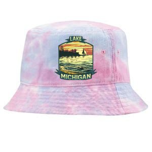 Lake Michigan Tie-Dyed Bucket Hat