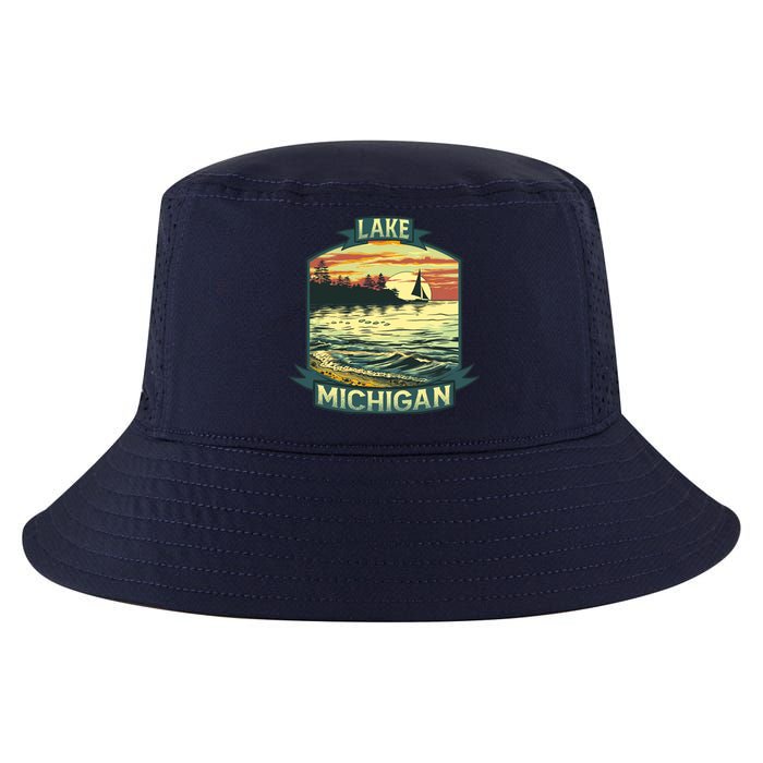 Lake Michigan Cool Comfort Performance Bucket Hat