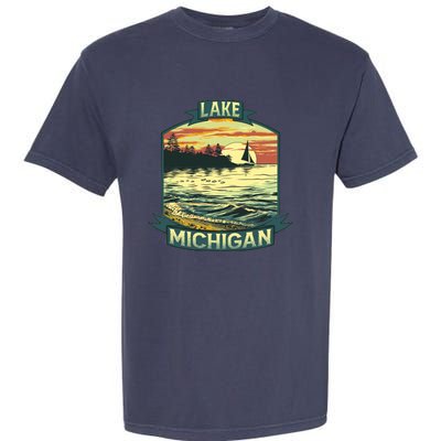 Lake Michigan Garment-Dyed Heavyweight T-Shirt