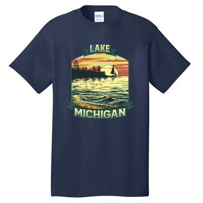 Lake Michigan Tall T-Shirt