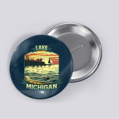 Lake Michigan Button