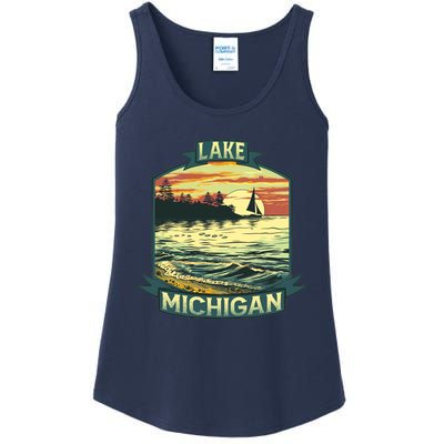 Lake Michigan Ladies Essential Tank