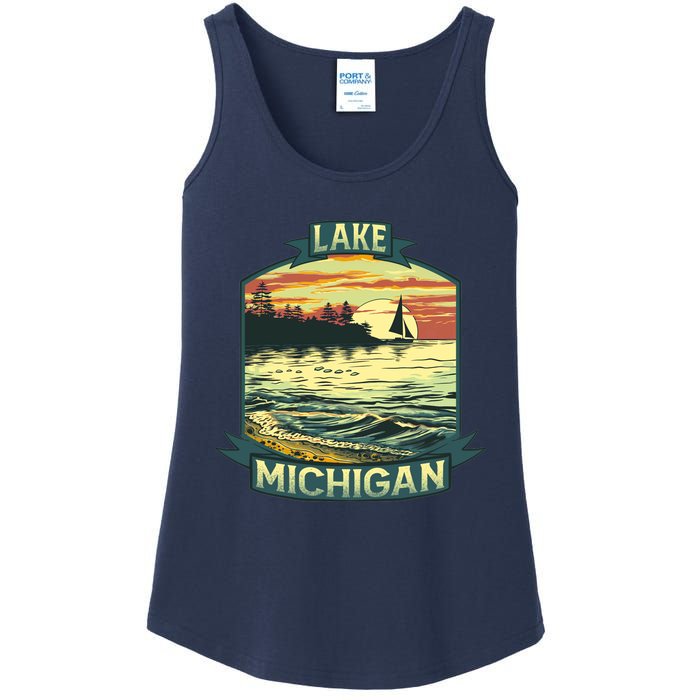 Lake Michigan Ladies Essential Tank