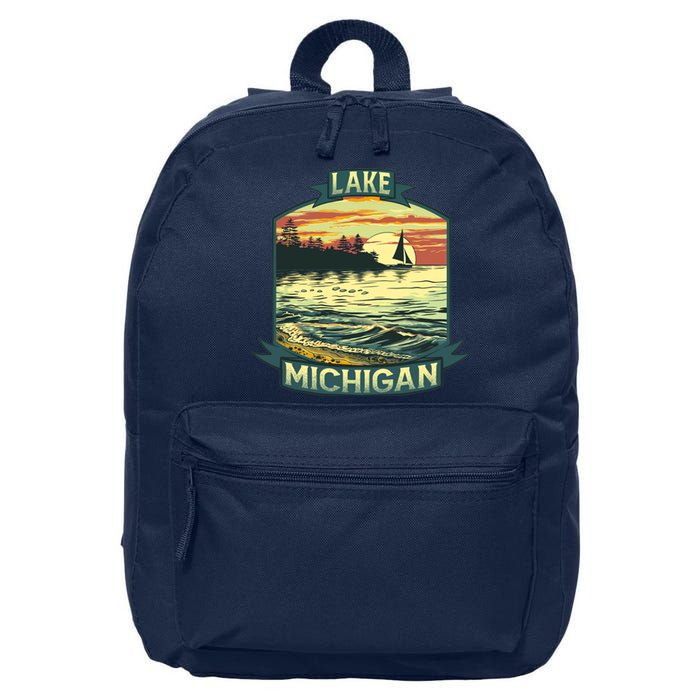 Lake Michigan 16 in Basic Backpack