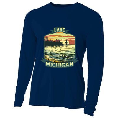 Lake Michigan Cooling Performance Long Sleeve Crew