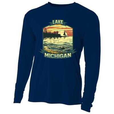 Lake Michigan Cooling Performance Long Sleeve Crew