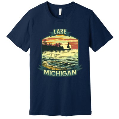 Lake Michigan Premium T-Shirt