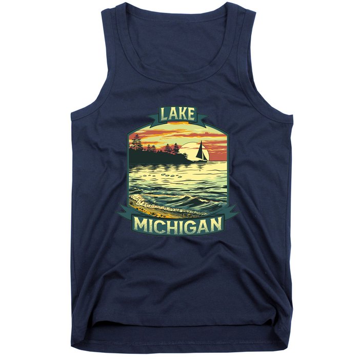 Lake Michigan Tank Top