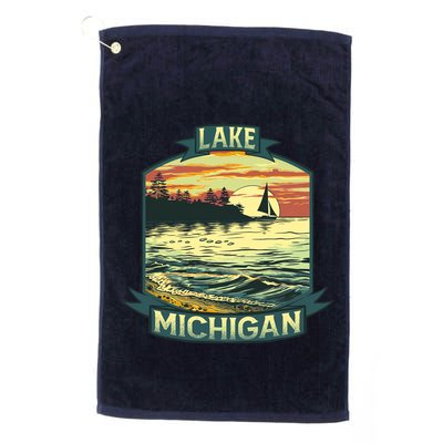 Lake Michigan Golf Towel