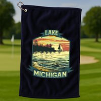Lake Michigan Golf Towel