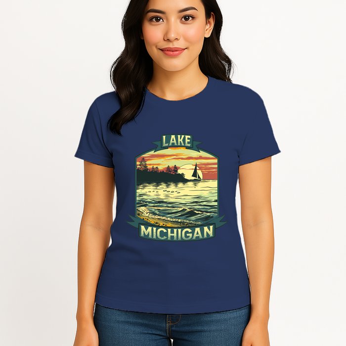 Lake Michigan Womens T-Shirt