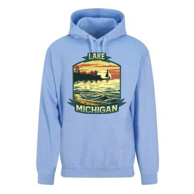 Lake Michigan Unisex Surf Hoodie