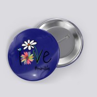 Love Mimi Life Art Flower Gift Button