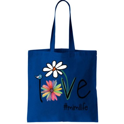 Love Mimi Life Art Flower Gift Tote Bag