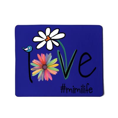 Love Mimi Life Art Flower Gift Mousepad