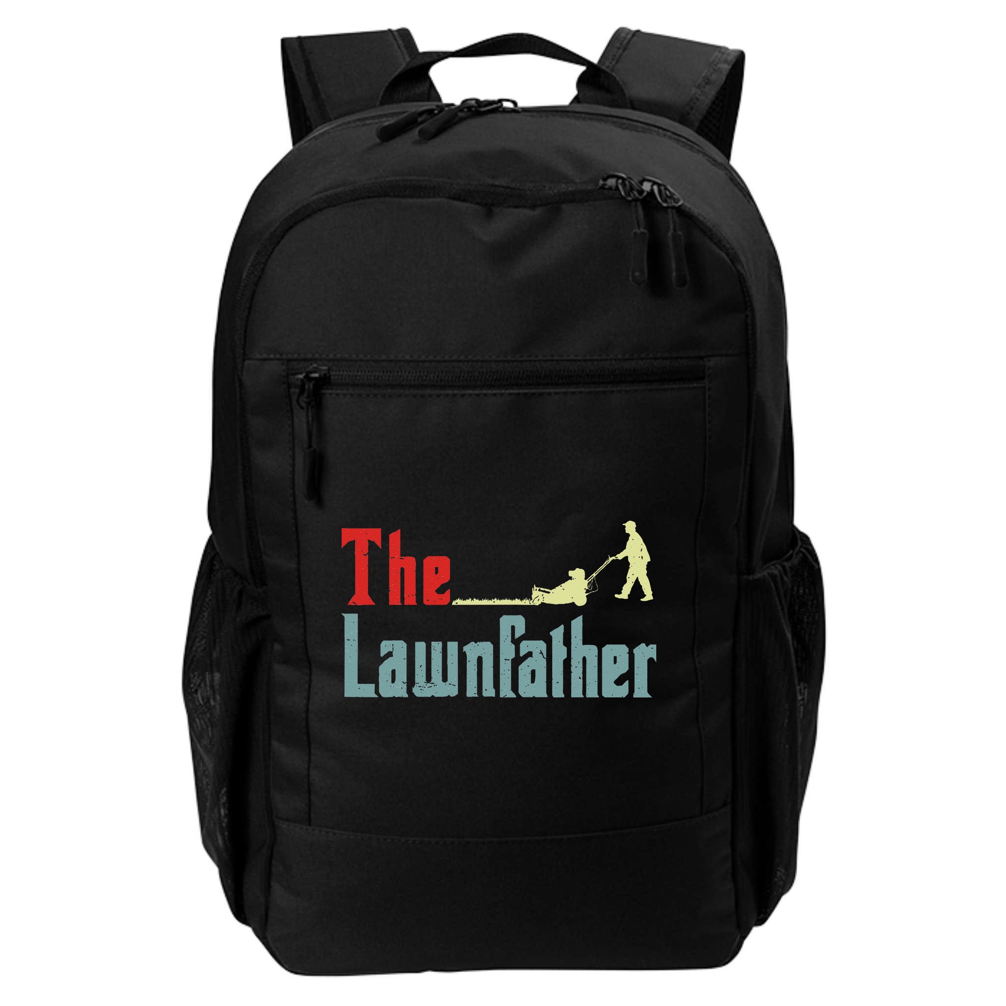 Lawn Mowing Lawnfather Mower Gardening Dad Father Day Gift Backpack