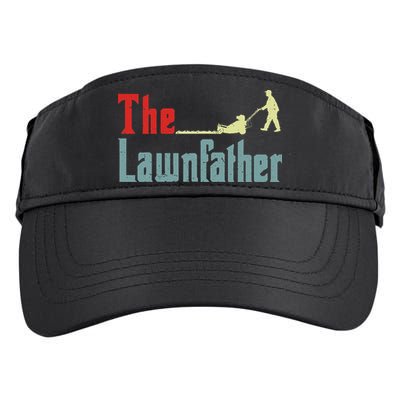 Lawn Mowing Lawnfather Mower Gardening Dad Father Day Gift Adult Drive Performance Visor