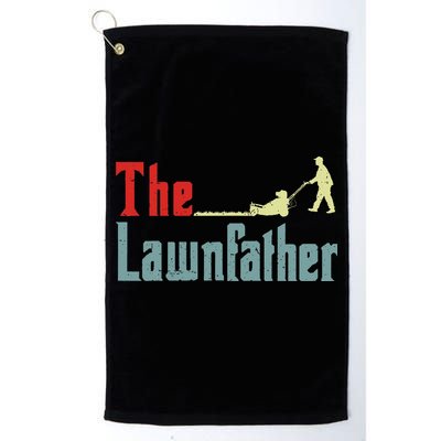 Lawn Mowing Lawnfather Mower Gardening Dad Father Day Gift Golf Towel