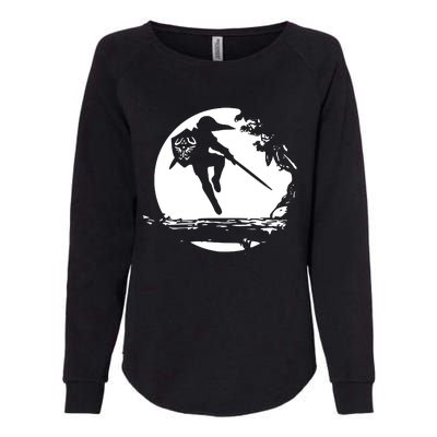 Link Moon Womens California Wash Sweatshirt