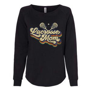 Lacrosse Mom Lacrosse Stick Sun Womens California Wash Sweatshirt