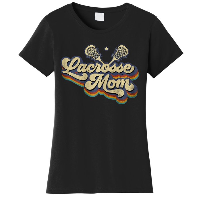 Lacrosse Mom Lacrosse Stick Sun Women's T-Shirt