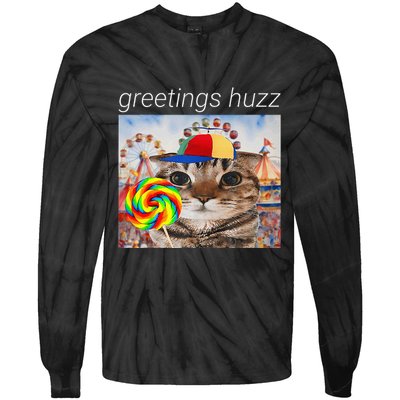 Lollipop Meme Tie-Dye Long Sleeve Shirt