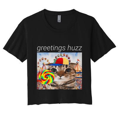Lollipop Meme Crop Top