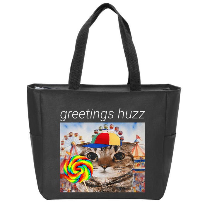 Lollipop Meme Zip Tote Bag