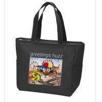 Lollipop Meme Zip Tote Bag