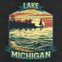 Lake Michigan Cool Comfort Performance Bucket Hat