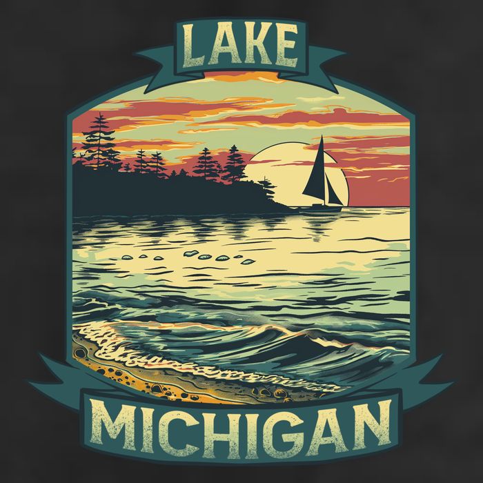 Lake Michigan Cool Comfort Performance Bucket Hat