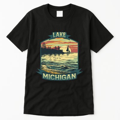 Lake Michigan Tall T-Shirt