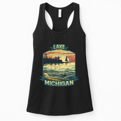 Lake Michigan Womens Tank Top