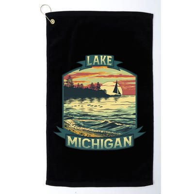 Lake Michigan Golf Towel